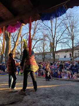 Otroško pustovanje na Lipovem listu; Vir: Občina Sežana